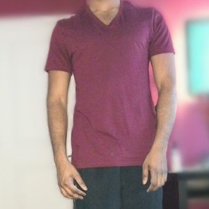 Red Polo Ralph Lauren v neck T-shirt